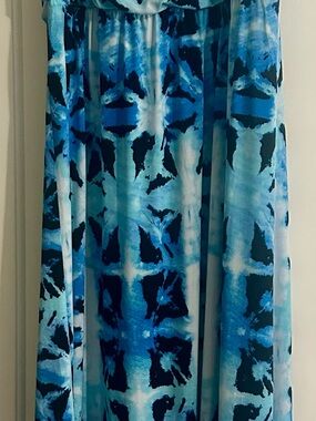 Style & Co. Blue and Navy Maxi dress